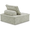 image:imageSignature Design by Ashley Oversized Armless Accent Chair TaupeTaupe