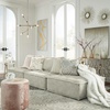 image:imageSignature Design by Ashley Oversized Armless Accent Chair TaupeTaupe