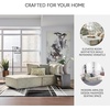 image:imageSignature Design by Ashley Oversized Armless Accent Chair TaupeTaupe