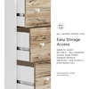 image:imageSignature Design by Ashley Piperton 6 Drawer Dresser White amp Light BrownNaturalWhite