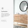 image:imageSignature Design by Ashley Piperton 6 Drawer Dresser White amp Light BrownNaturalWhite