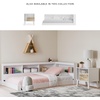 image:imageSignature Design by Ashley Piperton Full Bookcase Storage Bed Matte WhiteWhite
