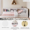 image:imageSignature Design by Ashley Piperton Full Bookcase Storage Bed Matte WhiteWhite