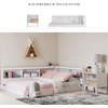 image:imageSignature Design by Ashley Piperton Full Bookcase Storage Bed Matte WhiteWhite