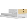 image:imageSignature Design by Ashley Piperton Full Bookcase Storage Bed Matte WhiteWhite