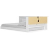 image:imageSignature Design by Ashley Piperton Full Bookcase Storage Bed Matte WhiteWhite
