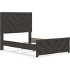 image:imageSignature Design by Ashley Prendonea Kids Twin Bed Frame CharcoalFull