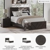 image:imageSignature Design by Ashley Prendonea Kids Twin Bed Frame CharcoalQueen US Standard