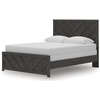 image:imageSignature Design by Ashley Prendonea Kids Twin Bed Frame CharcoalQueen US Standard