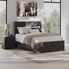 image:imageSignature Design by Ashley Prendonea Kids Twin Bed Frame CharcoalQueen US Standard