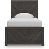 image:imageSignature Design by Ashley Prendonea Kids Twin Bed Frame CharcoalTwin