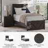 image:imageSignature Design by Ashley Prendonea Kids Twin Bed Frame CharcoalTwin
