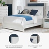 image:imageSignature Design by Ashley Queen Panel Bed White Bostwick Shoals