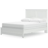 image:imageSignature Design by Ashley Queen Panel Bed White Bostwick Shoals
