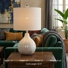 image:imageSignature Design by Ashley Rainermen Ceramic Table Lamp 21 Off WhiteOffWhite