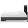 image:imageSignature Design by Ashley Ravalori Contemporary 2Drawer Nightstand with Storage USB Ports and Charging Station BlackBlack