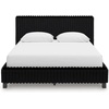 image:imageSignature Design by Ashley Ravalori Contemporary 2Drawer Nightstand with Storage USB Ports and Charging Station BlackBlack