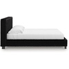 image:imageSignature Design by Ashley Ravalori Contemporary 2Drawer Nightstand with Storage USB Ports and Charging Station BlackBlack