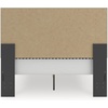 image:imageSignature Design by Ashley Ravalori Contemporary 2Drawer Nightstand with Storage USB Ports and Charging Station BlackBlack