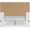 image:imageSignature Design by Ashley Ravalori Contemporary 2Drawer Nightstand with Storage USB Ports and Charging Station BlackWhite