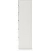 image:imageSignature Design by Ashley Ravalori Contemporary 2Drawer Nightstand with Storage USB Ports and Charging Station BlackWhite