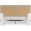 image:imageSignature Design by Ashley Ravalori Contemporary 2Drawer Nightstand with Storage USB Ports and Charging Station BlackWhite