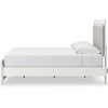 image:imageSignature Design by Ashley Ravalori Contemporary 2Drawer Nightstand with Storage USB Ports and Charging Station BlackWhite