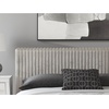 image:imageSignature Design by Ashley Ravalori Contemporary 2Drawer Nightstand with Storage USB Ports and Charging Station BlackWhite