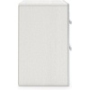 image:imageSignature Design by Ashley Ravalori Contemporary 2Drawer Nightstand with Storage USB Ports and Charging Station BlackWhite