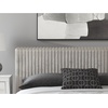 image:imageSignature Design by Ashley Ravalori Contemporary 2Drawer Nightstand with Storage USB Ports and Charging Station BlackWhite