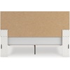 image:imageSignature Design by Ashley Ravalori Contemporary 2Drawer Nightstand with Storage USB Ports and Charging Station BlackWhite