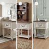 image:imageSignature Design by Ashley Realyn 24in French Country 1Drawer NightstandChipped White