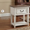 image:imageSignature Design by Ashley Realyn 24in French Country 1Drawer NightstandChipped White