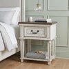 image:imageSignature Design by Ashley Realyn 24in French Country 1Drawer NightstandChipped White