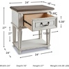 image:imageSignature Design by Ashley Realyn 24in French Country 1Drawer NightstandChipped White