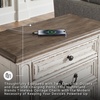 image:imageSignature Design by Ashley Realyn 24in French Country 1Drawer NightstandChipped White