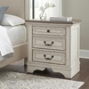 image:imageSignature Design by Ashley Realyn 24in French Country 1Drawer NightstandChipped White