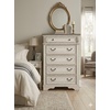 image:imageSignature Design by Ashley Realyn French Country 5 Drawer Chest Tipover Restraint Device 2tone Finish Wood 4013 W x 1813 D x 5813 H Chipped White183D x 403W x 583H 5 Drawers
