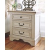 image:imageSignature Design by Ashley Realyn French Country 7 Drawer Two Tone Dresser Chipped White and 3 Drawer Nightstand with Electrical Outlets amp USB Ports Chipped White7