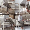 image:imageSignature Design by Ashley Realyn Upholstered Accent Bench Antique WhiteRaelyn