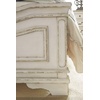 image:imageSignature Design by Ashley Realyn Upholstered Tufted Cottage Headboard ONLY Twin Vintage WhiteQueen