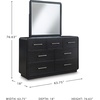 image:imageSignature Design by Ashley Rowanbeck 7 Drawer Bedroom Dresser and MirrorDresser and Mirror