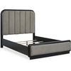 image:imageSignature Design by Ashley Rowanbeck 7 Drawer Bedroom Dresser and MirrorQueen Upholstered Panel Bed