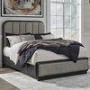 image:imageSignature Design by Ashley Rowanbeck 7 Drawer Bedroom Dresser and MirrorQueen Upholstered Panel Bed