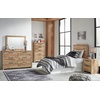 image:imageSignature Design by Ashley Rustic Nightstand with USB Brown Bedside Table153D x 317W x 539H 5 Drawers