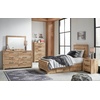 image:imageSignature Design by Ashley Rustic Nightstand with USB Brown Bedside Table153D x 317W x 539H 5 Drawers