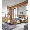 image:imageSignature Design by Ashley Rustic Nightstand with USB Brown Bedside Table153D x 317W x 539H 5 Drawers