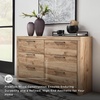 image:imageSignature Design by Ashley Rustic Nightstand with USB Brown Bedside Table153D x 587W x 364H 6 Drawers