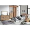 image:imageSignature Design by Ashley Rustic Nightstand with USB Brown Bedside TableFull