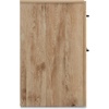 image:imageSignature Design by Ashley Rustic Nightstand with USB Brown Bedside TableOne Size